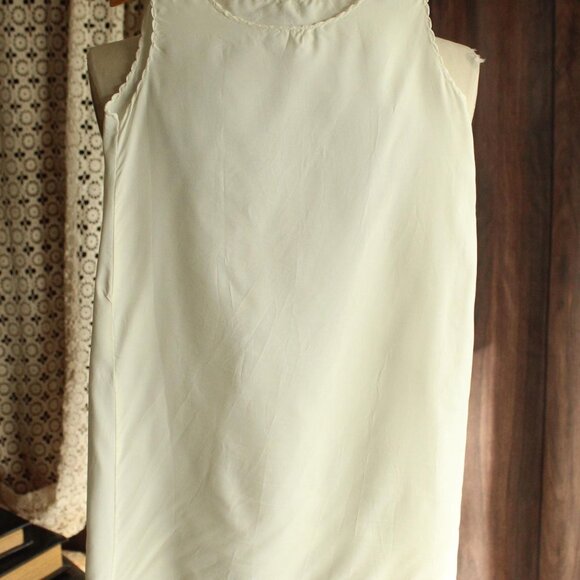 Vintage 1950s 1960s Baby Dress, White Christening Baptism Infant Slip - Picture 2 of 13